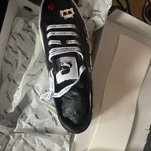 Karl Lagerfeld Black and White Men's Sneakers